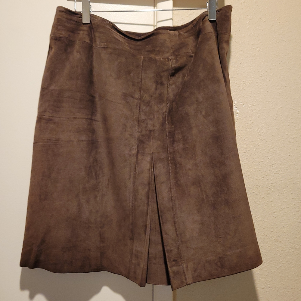 Madison Studio Brown A-Line Skirt